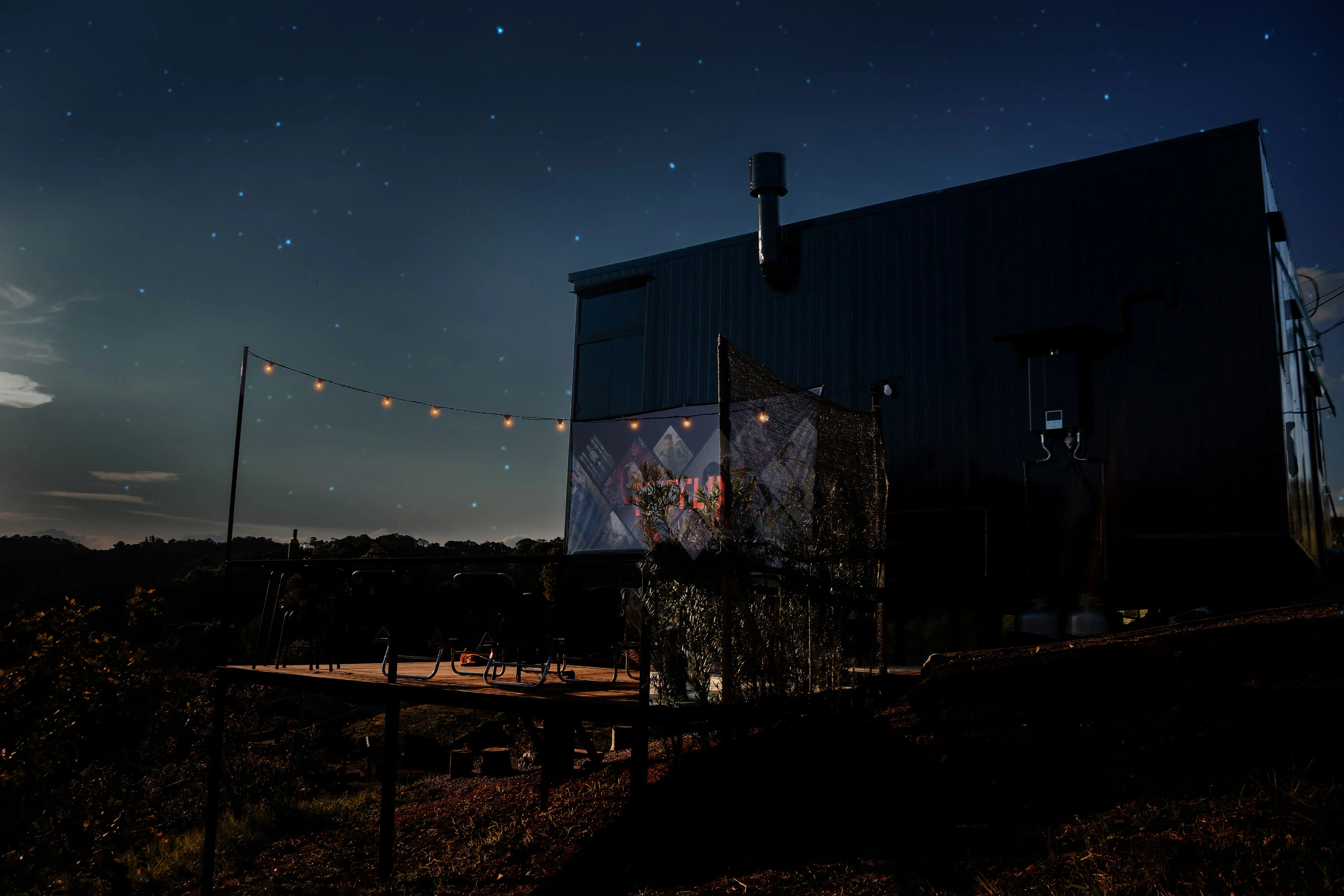 Coletivo Bambu a Pique - Cabana Vizu, cinema